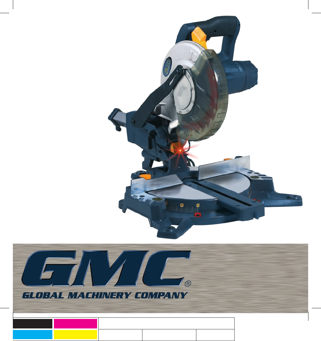 gmc redeye compound miter saw manual
